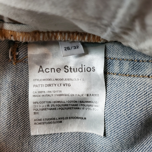 Acne Studios Patti Jeans - Picture 3 of 3